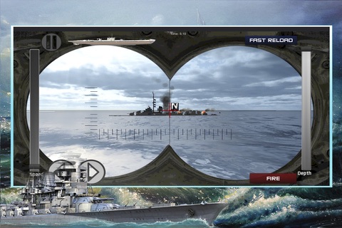 Russian Submarine Torpedo Naval Warfare Pro – Warship Destroyer screenshot 3