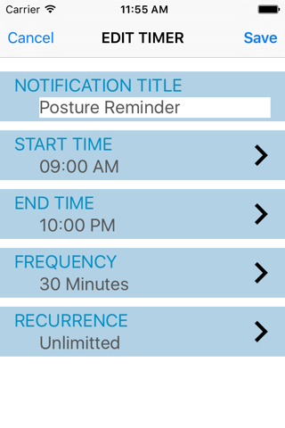 Daily Timers screenshot 2