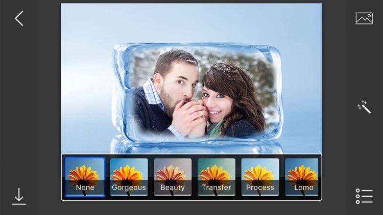 Ice Photo Frames - make eligant and awesome photo using new photo frames