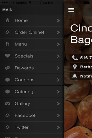 Cino's Hot Bagels screenshot 2