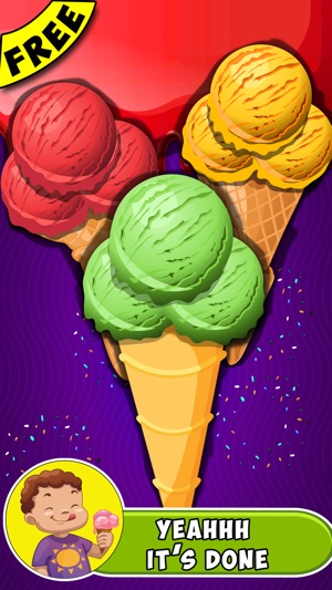 冰淇淋製造商：冷凍甜點夏季烹飪遊戲(圖4)-速報App