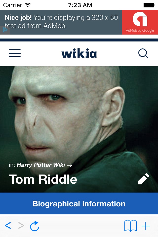 Wiki for Harry Potter screenshot 2