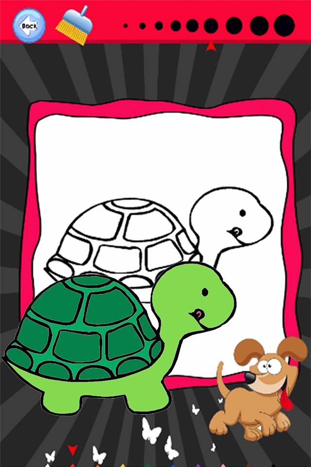 Cute Pet Paint and Coloring Book Learning Skill - Fun Games Free For Kids screenshot 4