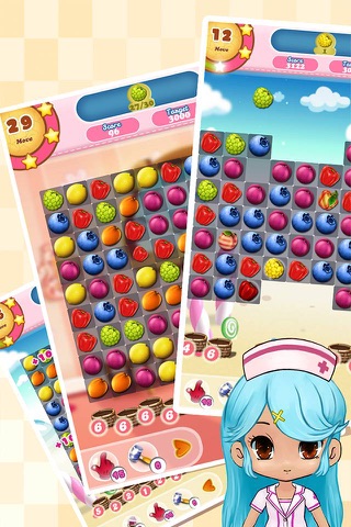 Candy Heroes Fruit Farm - Top Quest of Jelly Match 3 Games screenshot 2