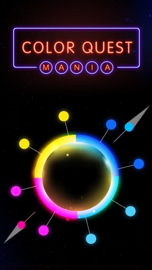 Color Quest Mania Free - Match Pins & Circle Colors(圖1)-速報App