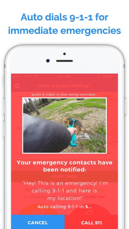 Planet 911 - Personal Safety, Security & Emergency Alert Tool - Instantly Record & Share Video Camera Messages and Audio Alerts to Your Contacts screenshot-3