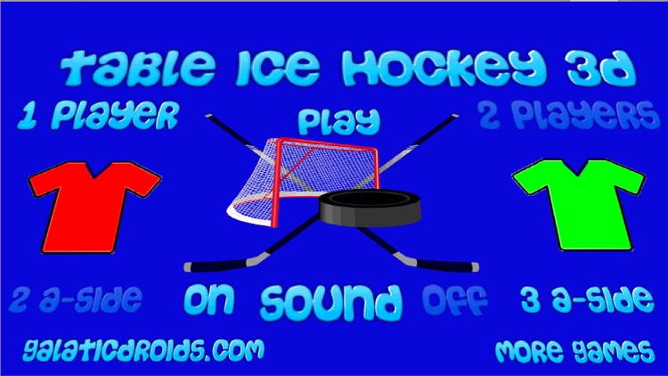 Table Ice Hockey 3D