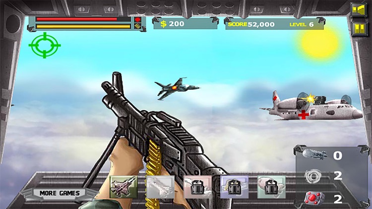 Air Attack War:Strike Fighters  - Sky Tower Defense Game screenshot-4