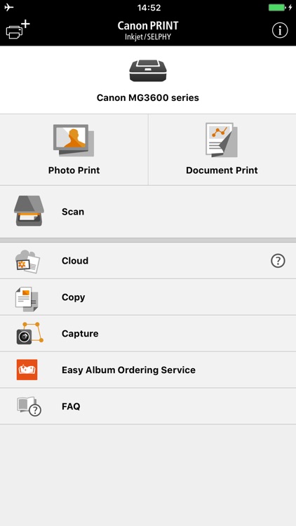 Canon PRINT Inkjet/SELPHY screenshot-0