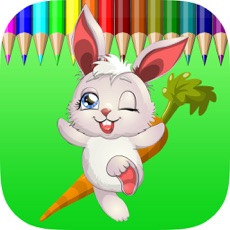 Activities of Coloring Book Rabbit free game for kids