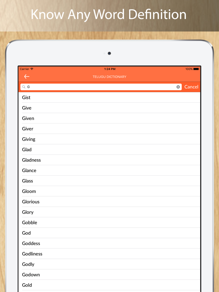 English - Telugu Dictionary