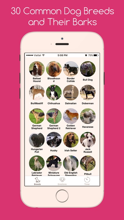 Dog Breeds: Dogs barking sounds, identification, whisperer, emotional