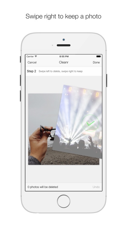 Cleanr for Camera Roll - Fastest way to delete unwanted photos quickly and easily to free up space