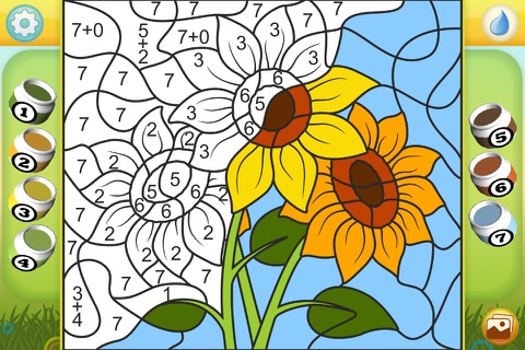 Color by Numbers - Flowers + screenshot 2