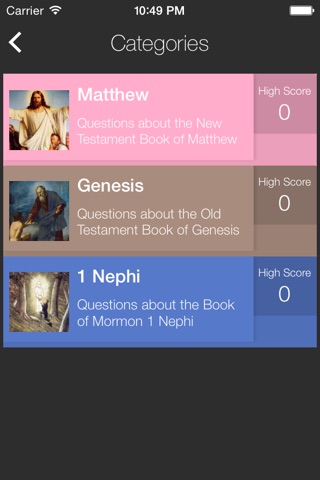 Book of Mormon: LDS quiz game screenshot 3