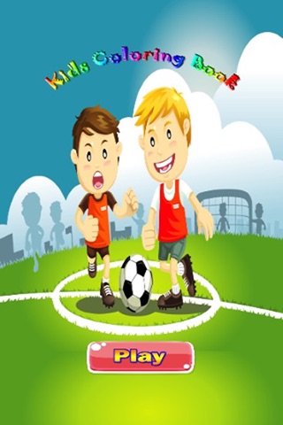 Football Coloring Book for Kids screenshot 2