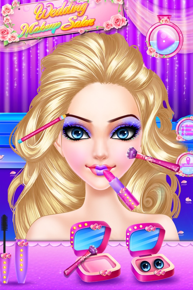 Wedding Makeup &Dress up Salon screenshot 2