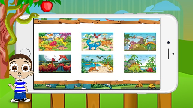 Dinosaur Puzzles For Kids