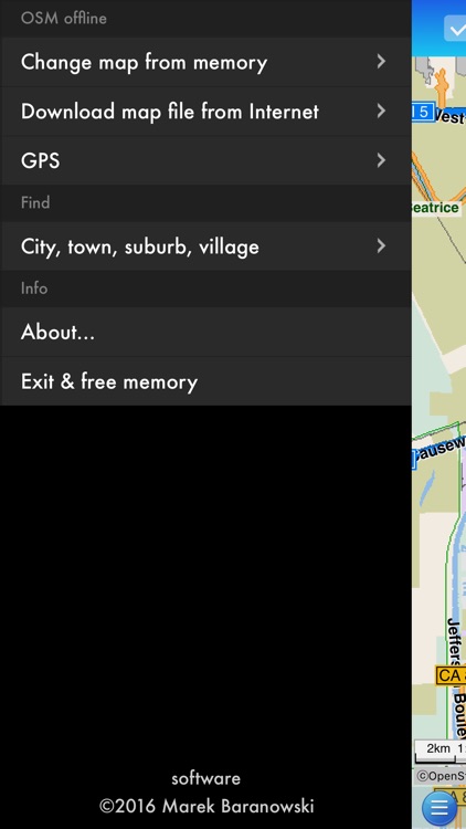 OpenStreetMap offline viewer screenshot-4