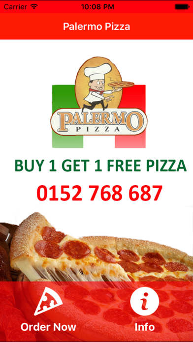 How to cancel & delete Palermo Pizza, Redditch from iphone & ipad 1