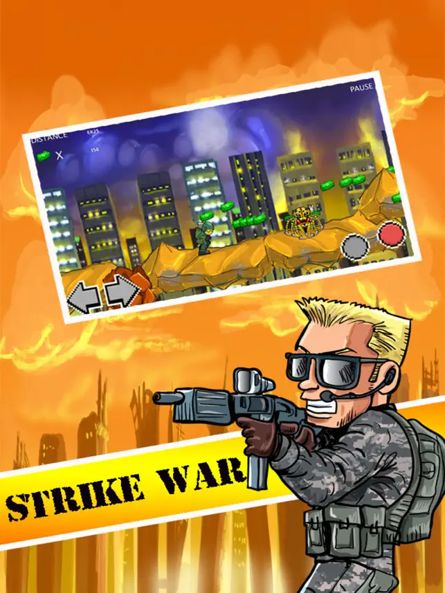 Army Strike Combat War : Attack Soldier Shooters Free Games, game for IOS
