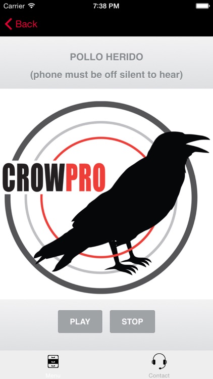 Llamadas y Sonidos REALES Para Cacería De Cuervos (Sin Anuncios) COMPATIBLE CON BLUETOOTH