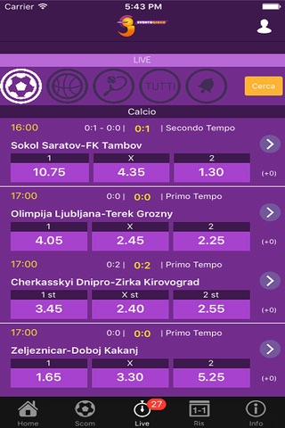 Eventogioco Scommesse Sportive screenshot 3