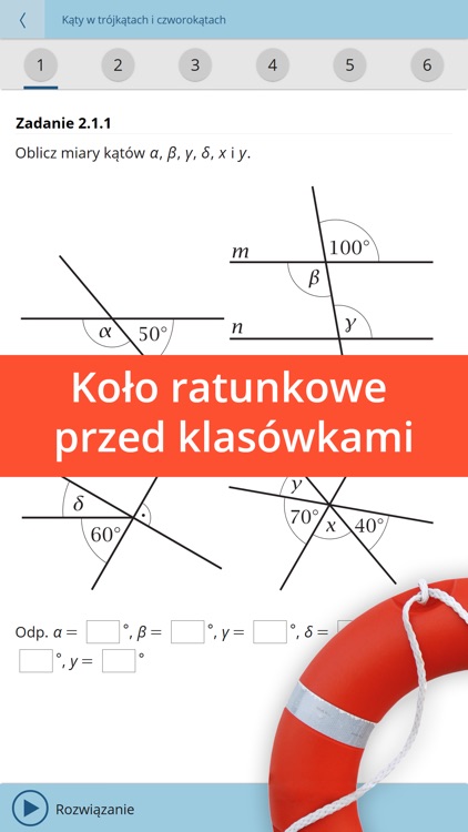 Matnau! – szybkie powtórki przed klasówkami z matematyki dla liceum i technikum, filmy z rozwiązaniami i zadania sprawdzające