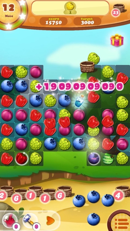 Panda Bear Fruit Farming Basket Match 3 Free Games