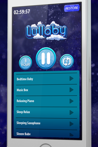 Baby Lullaby Songs – Relax.ing Good Night Sounds and Soothing Music for Kids’ Sweet Dream.s screenshot 3