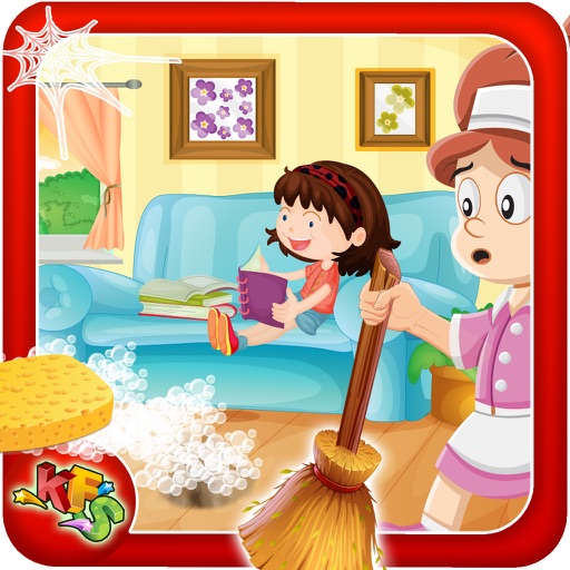 Housekeeping Day – kids cleanup & decorate the house rooms