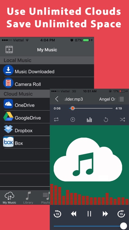 Music Cloud - Mp3 Music Player & Streamer Offline and Playlist Music/Video Saver for Cloud Platforms