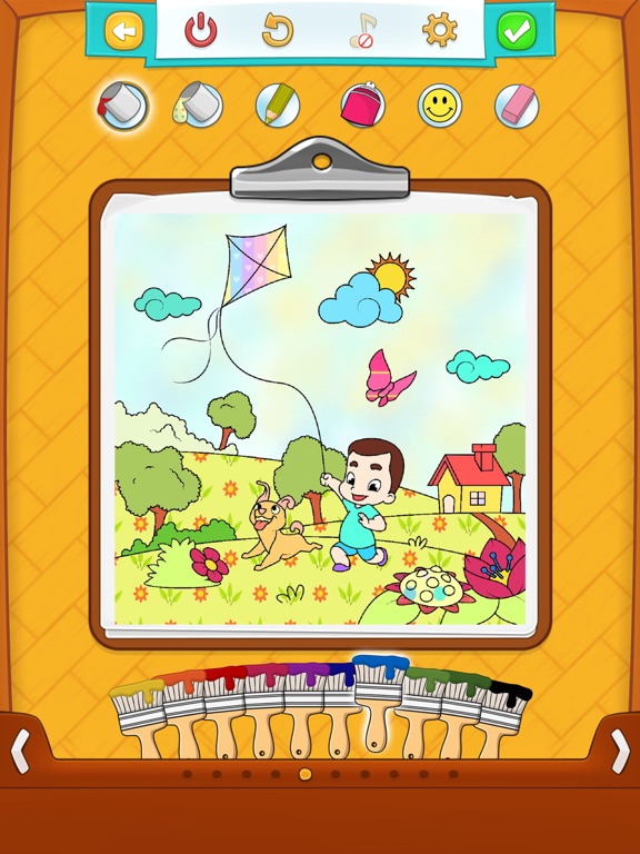 Screenshot #4 pour Jeux de Coloriage Printemps