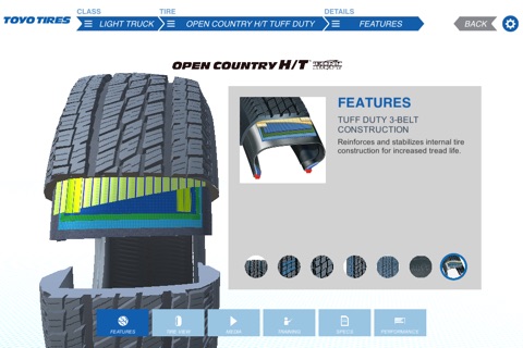 Toyo Tire Canada Products screenshot 3