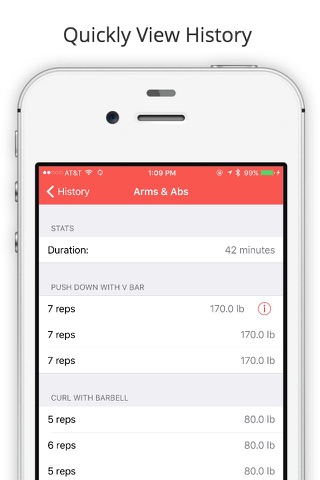 Zen Workouts - Strength Training planner, logger, and analyzer screenshot 4