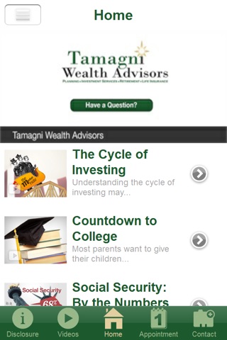 Tamagni Wealth Advisors screenshot 2