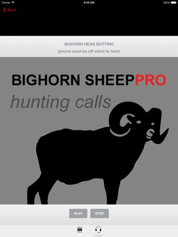 REAL Bighorn Sheep Hunting Calls - 8 Bighorn Sheep CALLS & Bighorn Sheep Sounds! -- BLUETOOTH COMPATIBLE screenshot 3