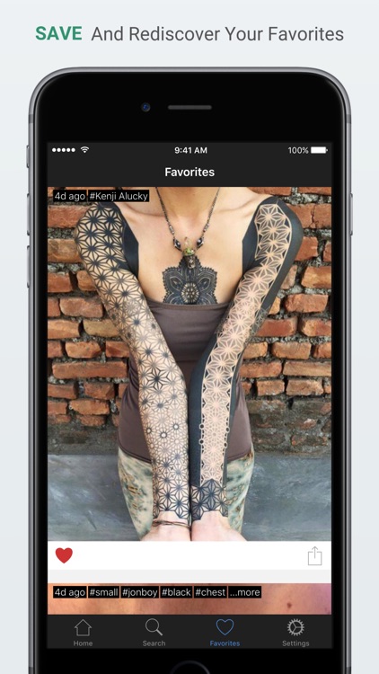 Inked - Your tattoo companion app - Find and save the best tattoo ideas and designs screenshot-3