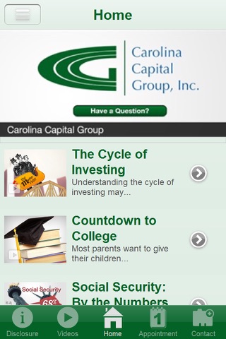 Carolina Capital Group, Inc. screenshot 2
