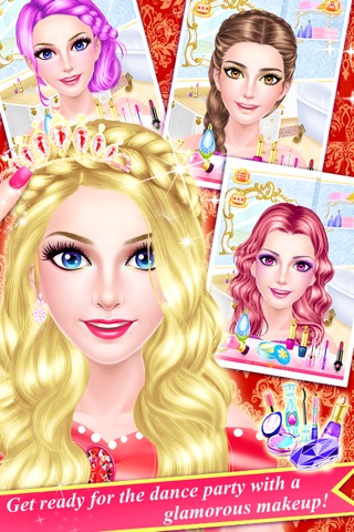Princess Dance Party - Beauty Spa and Dress Up Game For Girls screenshot 2