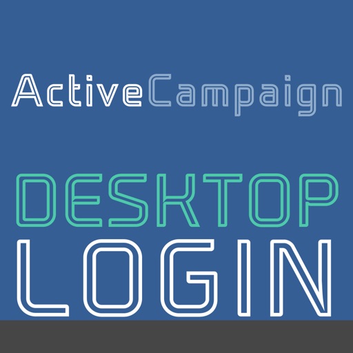 DESKTOP LOGIN for ActiveCampaign