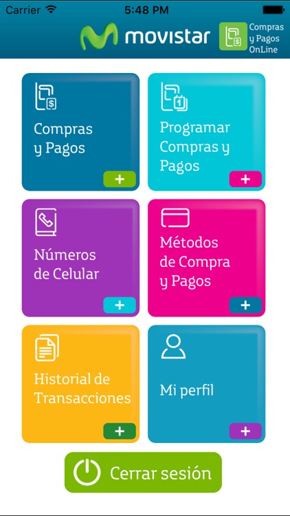 Recargas y Pagos OnLine