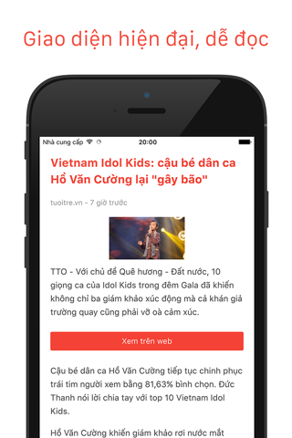 Đọc báo, đọc tin mới nhất từ Tuổi trẻ (tuoitre.vn) và nghe Radio Việt Nam, VOV, VOH. screenshot 2