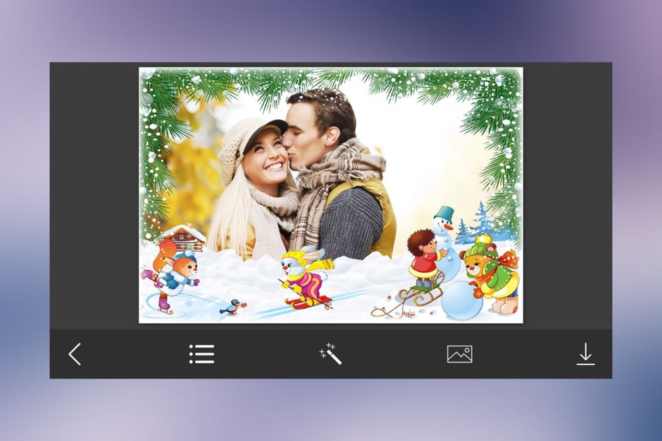 Winter Photo Frame - Free Pic and Photo Filter screenshot 4
