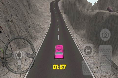 Super Pink Car Racing Game screenshot 2