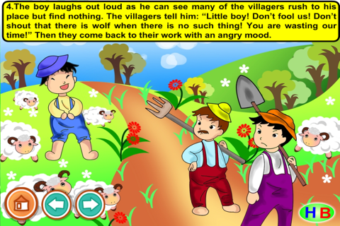 The Shepherd Boy (games and story for kids) screenshot 3