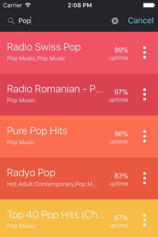 Italian Music Radio Stations screenshot 3