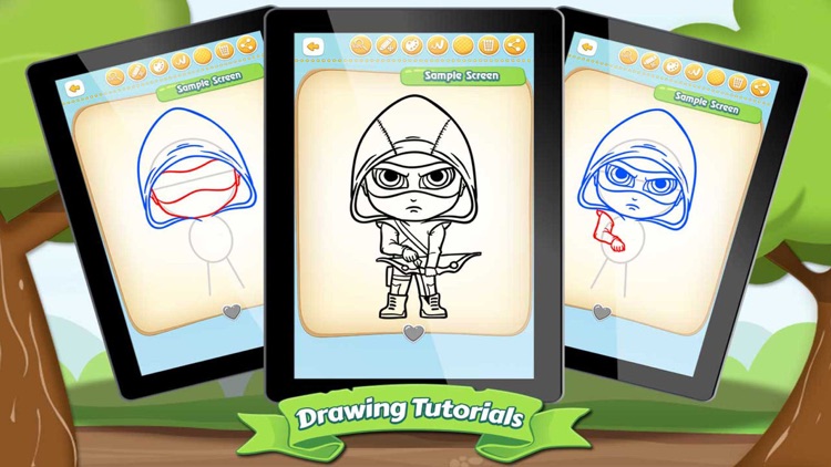 How to Draw Chibi Superheroes edition screenshot-3