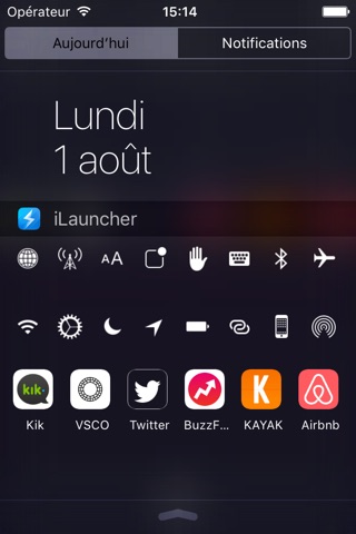 iLauncher Pro- custom shortcut launcher for today widget screenshot 2