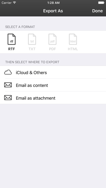 Just Write - Minimalistic Writing App For Writer screenshot-4